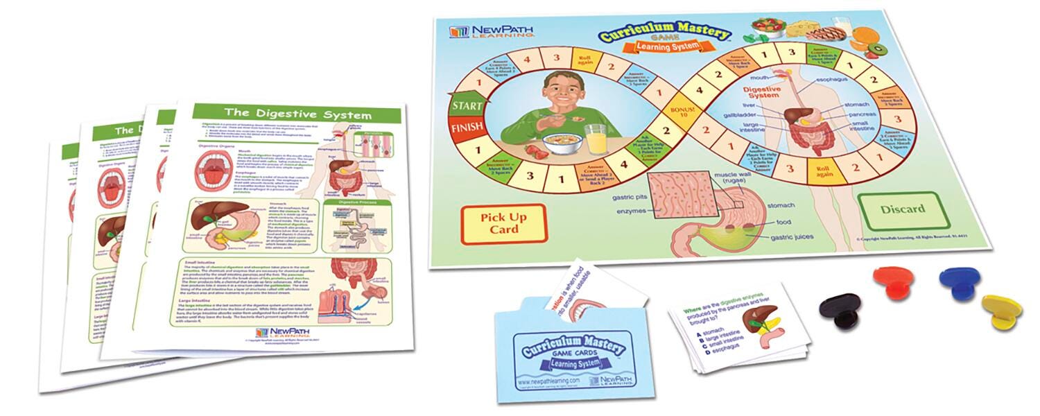 NewPath The Digestive System Learning Center, Grades 6 to 8